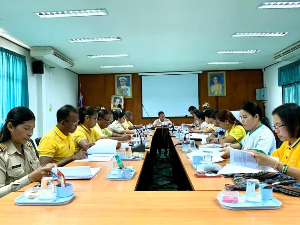 ประชุมคณะกรรมการบริหารกองทุนหลักประกันสุขภาพองค์การบริหารส่วนตำบลเกาะเต่า
