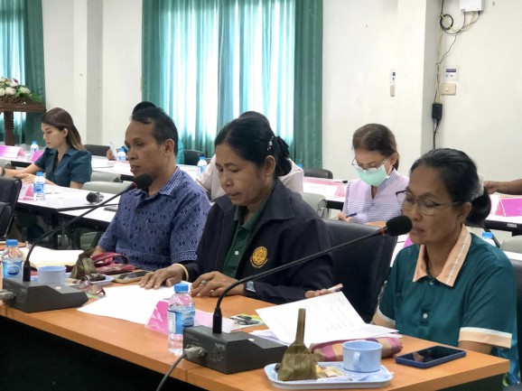 ประชุมประจำเดือนหัวหน้าส่วนราชการอำเภอป่าพะยอม ประจำเดือนพฤศจิกายน 2566
